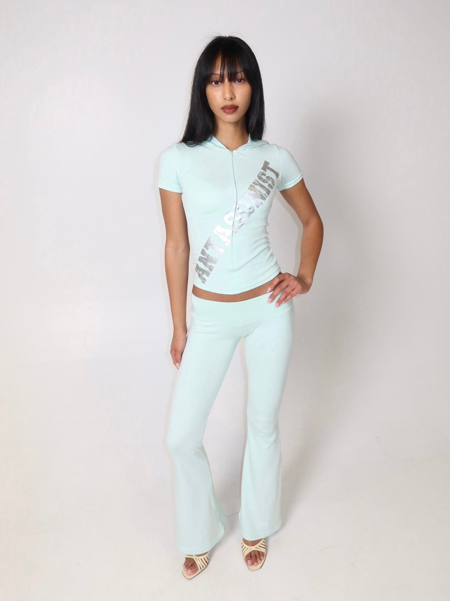 Mint Butter Flare Pants