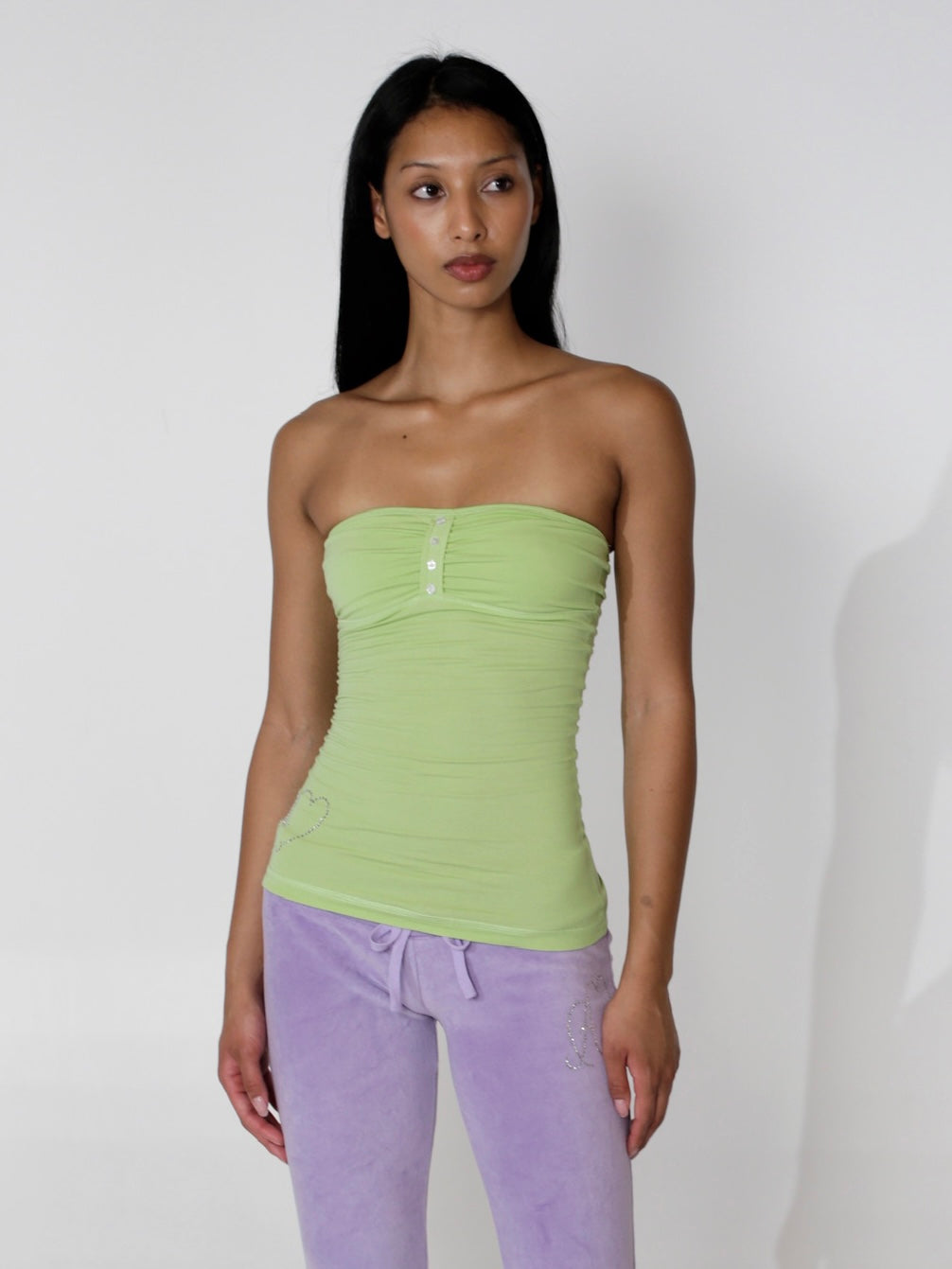 Tara Tube Top Green