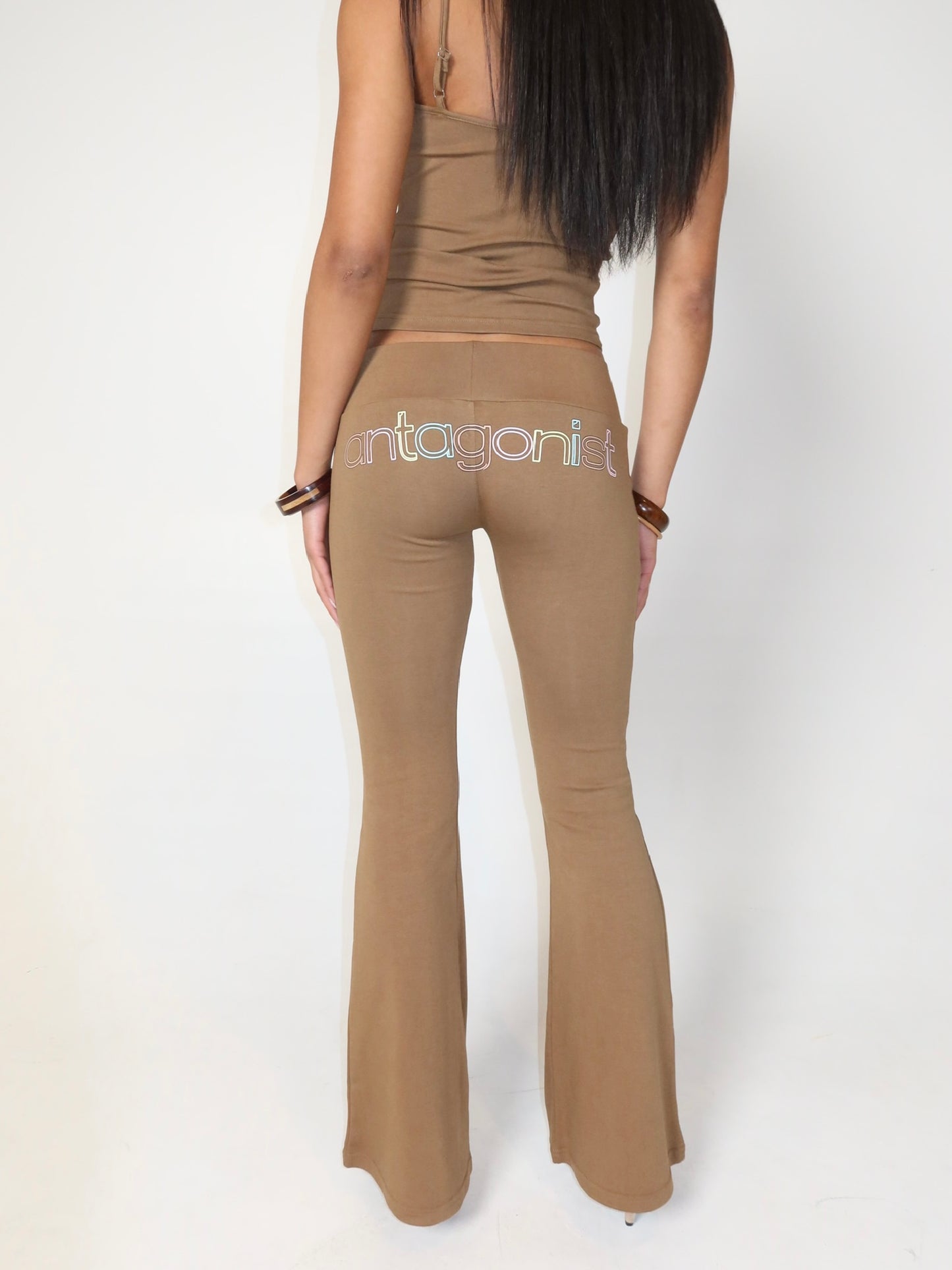Brown Butter Flare Pants