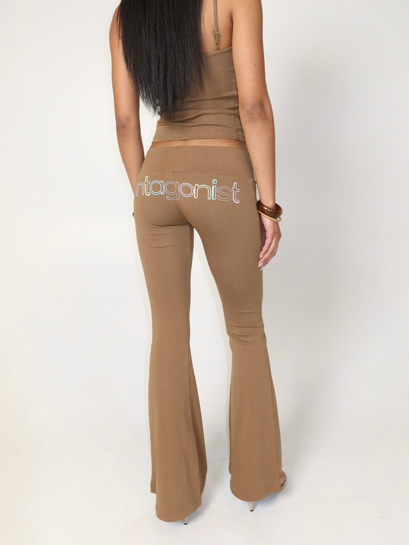 Brown Butter Flare Pants